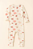 TINY TIGGY  Strawberry Dreams Baby Romper