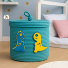 Jute Baskets with Lid/Toys Organiser / Storage Baskets