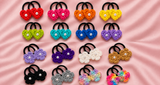 Beautifully handcrafted crochet ponytail rubber band for girls featuring soft yarn detailing, secure elastic hold, and a charming design to complement everyday hairstyles.