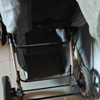 BELCO Baby Stroller/Pram in Almost New condition featuring comfortable seating, protective canopy, safety harness, smooth-moving wheels, and a practical design for everyday walks, shopping, and outings with your baby.