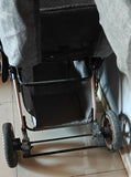 BELCO Baby Stroller/Pram in Almost New condition featuring comfortable seating, protective canopy, safety harness, smooth-moving wheels, and a practical design for everyday walks, shopping, and outings with your baby.