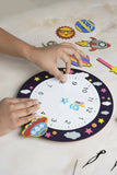 Transform your child's room into a cosmic sanctuary with the Cosmic Creations DIY Space Exploration Clock Kit. 