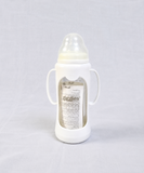 Giggles 210ml Glass Feeding Bottle Dual Handles BPA Free New B089