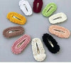 Hand Crocheted hair pins for girls