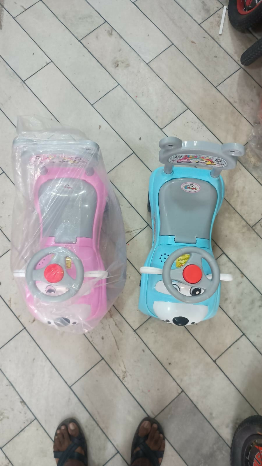 Kids Scooter - Pink and Blue