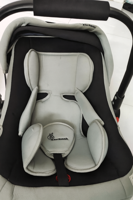 R FOR RABBIT  Carry Cot Cum Car Seat