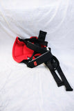 LUVLAP 2 in 1 Adjustable  Baby Carrier, Redblack 