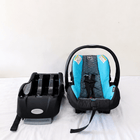 Evenflo Embrace infant car seat with base, rear-facing design, cushioned newborn support, secure safety harness, and portable baby carrier functionality for safe travel.