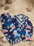 Mellow Midnight Magic nightsuit with soft comfortable fabric, relaxed fit, and cozy design for a comfortable night's sleep and everyday lounging.