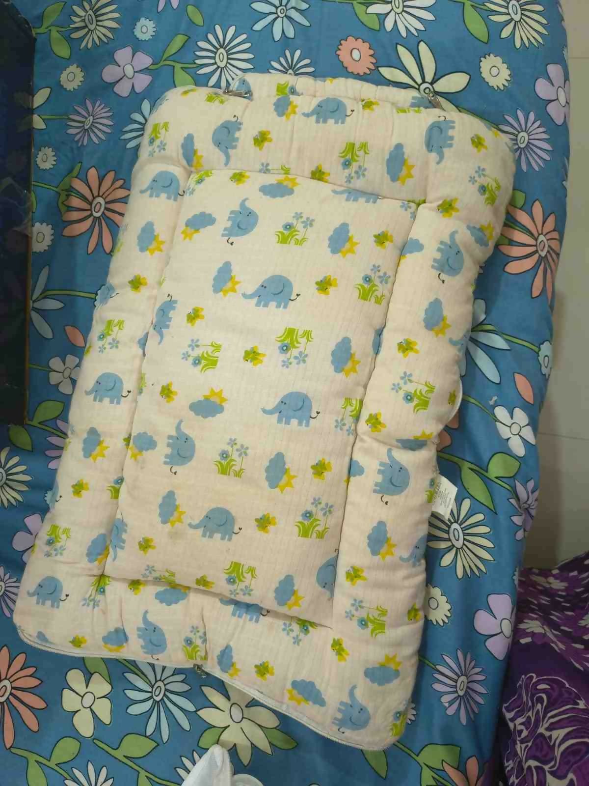Baby bedding set with soft mattress, pillow, bedding essentials, and cozy fabric designed to provide comfort, support, and a restful sleeping environment for babies.