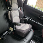 COSCO Kids Pronto Trend Belt-Positioning Booster Car Seat in Almost New condition featuring comfortable padded seating, supportive backrest, and belt-positioning design for convenient car travel with growing children.