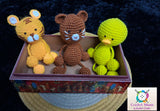 Crochet amigurumi animals toy