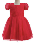 Red Party Wear Dress for Girls