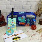 Personalized MOGAMBO Combo – Raksha Bandhan Special featuring customized gifting items, festive theme, unique personalization, and thoughtful keepsake elements for celebrating sibling bonds.