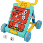 DO IT BABY activity multicolour walker with interactive play features, sturdy frame, comfortable seat, smooth wheels, and colorful design to support baby walking and playtime.