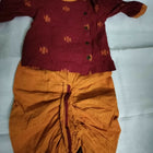 Dress your little prince in elegance with the Tiber Taber Dhoti Kurta Set, offering traditional charm and contemporary style for special occasions.