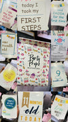 THE MOM STORE Milestone Cards – Capture Every Precious Moment