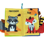 Baby Cloth Tail Books - Land Animals