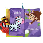 Baby Cloth Tail Books - Land Animals