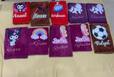 Personalized Kids Towel – 55 × 30 Inches