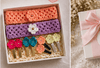Crochet Cute Floral Hair Accessories Set For Baby Girl