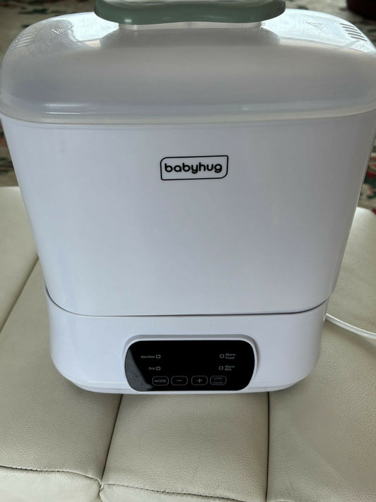 Babyhug sterilizer – safe, chemical-free, and hassle-free sterilization for your baby’s health.

