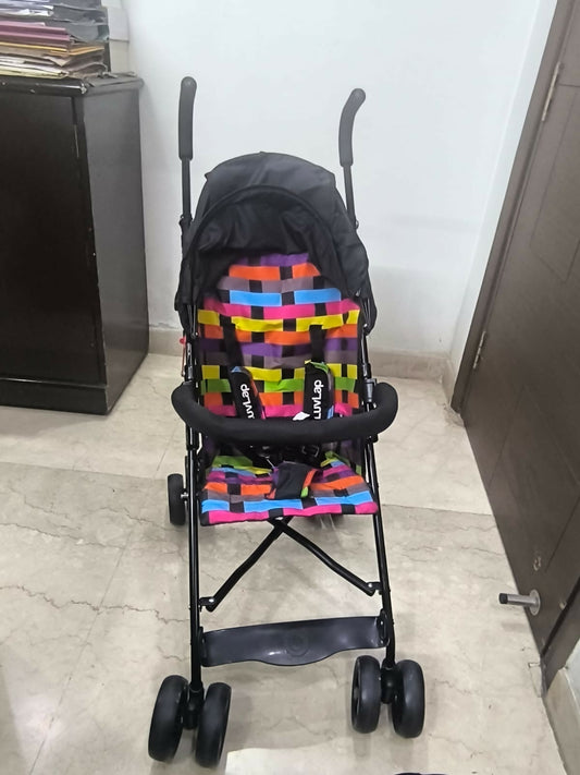 LUVLAP Tutti Fruti Baby Stroller/Buggy, Lightweight, Compact & Travel Friendly