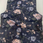 GINI & JONY  Boys Black & Green Floral Woven Design Satin Weave Nehru Jacket (24 Months)