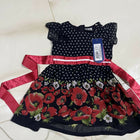 Brand New Dress For Girls(white & Pink) and (Black) Set of 2