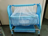 Buy Manual Baby Cradle – Safe and soothing rocking cradle with soft bedding and sturdy frame for peaceful newborn sleep.