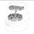 Baby Brezza Bottle Washer Pro with Breast Pump Parts Rack