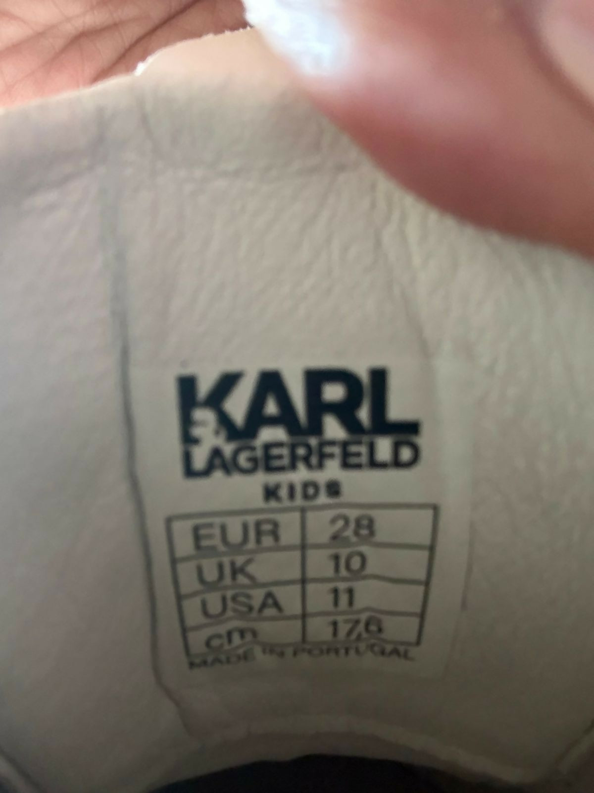KARL LAGERFELD Kids Shoes (Unisex)