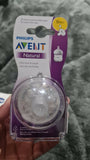 PHILIPS Avent Newborn Flow Teats - Natural New Born, 1N Pack + MEE MEE Breast pads (pack of 24) + CHICCO Diaper rash cream (Combo of 3)