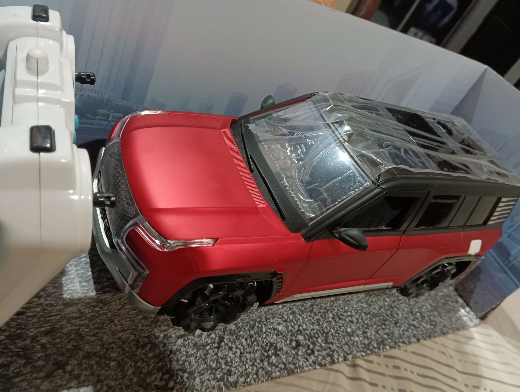 Kids electric ride-on car with rechargeable battery, realistic steering wheel, comfortable seat, LED lights, durable wheels, and fun driving features for exciting indoor and outdoor adventures.