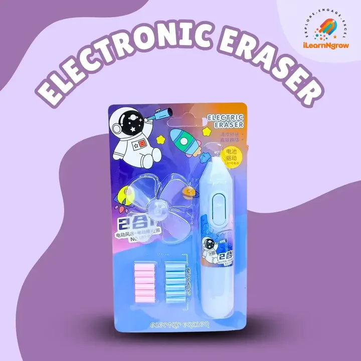 ILEARNGROW Electronic Eraser + Electronic Sharpner