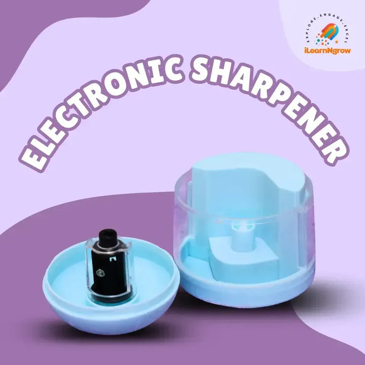 ILEARNGROW Electronic Eraser + Electronic Sharpner