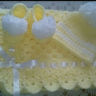 Crochet Handmade baby blankets (multiple designs available)