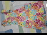 FRENDZ floral print dungarees with soft breathable fabric, charming floral prints, adjustable shoulder straps, and a comfortable fit for everyday wear, playtime, and outings.