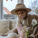 FRIGG Moon Phase Latex Baby Pacifier 0-6M 1-Pack Soft Lilac - Size 1