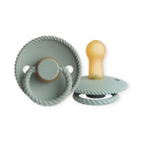 FRIGG Rope Latex Baby Pacifier 6-18M 1-Pack Sage - Size 2