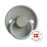 FRIGG Rope Latex Baby Pacifier 6-18M 1-Pack Sage - Size 2