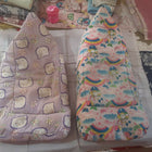 FARETO Baby Wrapper/Baby Nest Combo of 2 in Almost New condition featuring soft, cozy and cushioned designs for wrapping, carrying, supervised resting, and keeping newborns and infants comfortable.