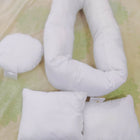 Newborn photography pillow set with soft cushioned positioning pillows and posing accessories designed to support comfortable, creative, and adorable newborn photo sessions.