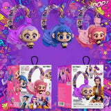 K-POP Theme Wireless Headphones with Bluetooth connectivity, cushioned ear cups, adjustable headband, built-in microphone, and long-lasting rechargeable battery for immersive music and calls.