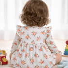 TINY TIGGY 100% Bamboo Muslin Baby Frock with Matching Shorts