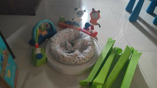 Fisher-Price 3-in-1 activity center – fun, developmental toy that grows with your baby from sitting to standing play.