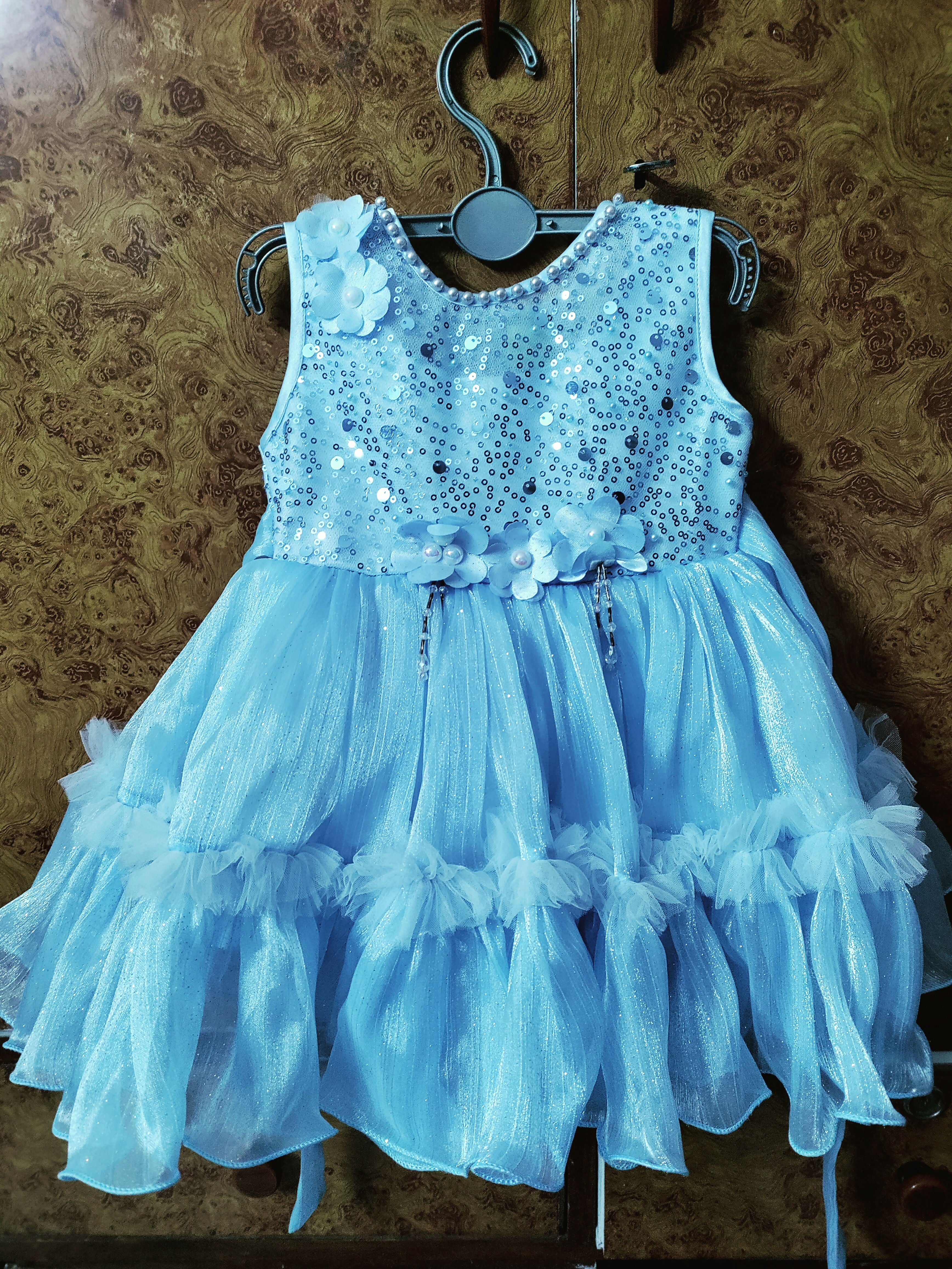 1st Birthday Frozen Princess Dress