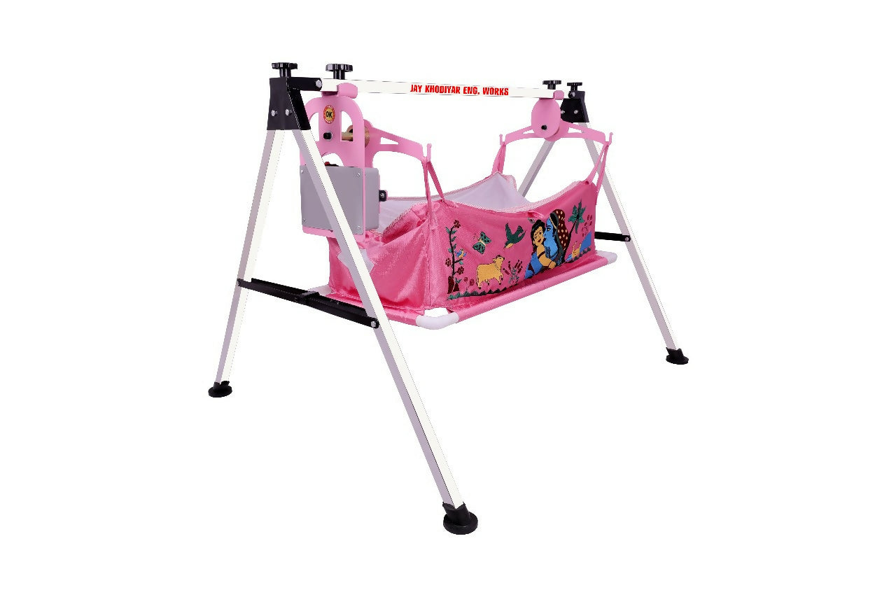 Effortlessly rock your baby to sleep with the Automatic Cradle Kit—gentle, quiet, and perfect for peaceful naps!