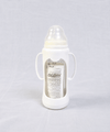 GIGGLES  210ml Glass Feeding Bottle Dual Handles BPA Free New B089