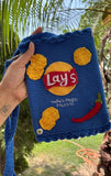 Handmade crochet bag for girls crafted from soft, durable yarn with a stylish design, comfortable strap, and lightweight construction for everyday use, outings, and special occasions.